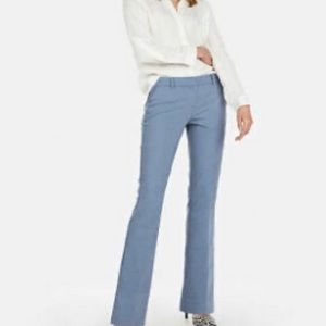 NWT EXPRESS BARELY BOOT EDITOR STRETCH PANT IN LIGHT BLUE SIZE 18